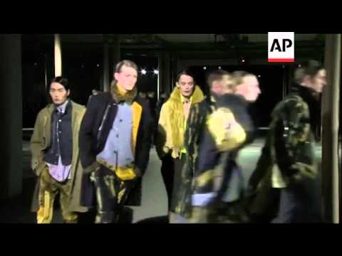 Dries Van Noten unveils Fall/Winter menswear collection in Paris