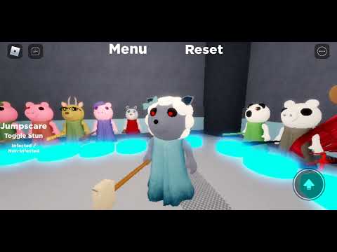 Piggy Rp - Sheepy (Infected) Vs Sheepy (Normal) Jumpscare