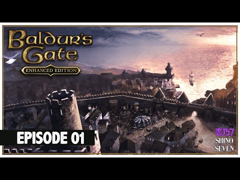Let's Play Baldur's Gate (Core/Modded) | Episode 1 | ShinoSeven
