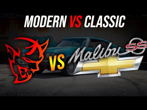 OLD VS NEW: How much faster are modern cars? | Dodge Demon vs Chevrolet Malibu SS | Demonology