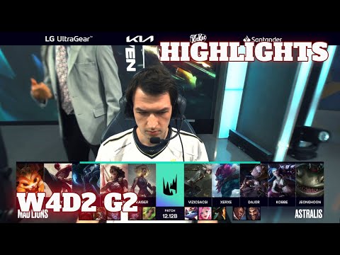 MAD vs AST - Highlights | Week 4 Day 2 S12 LEC Summer 2022 | Mad Lions vs Astralis W4D2