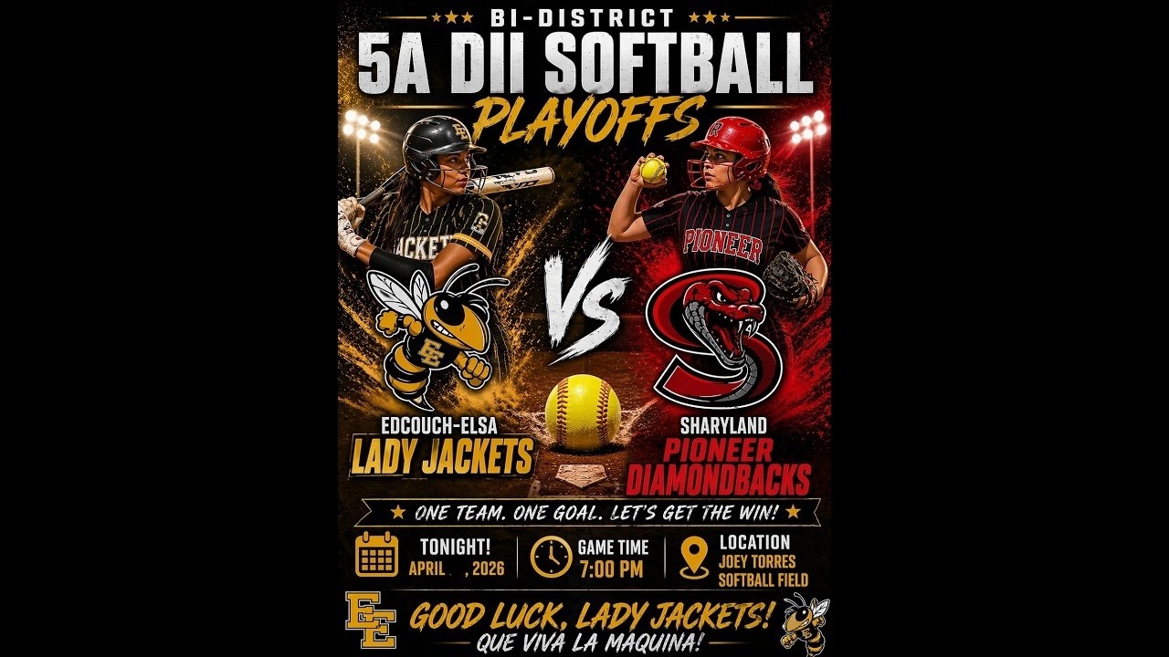 Edcouch-Elsa Lady Jackets vs. Sharyland Pioneer (Softball) *We don't own the rights to any music*