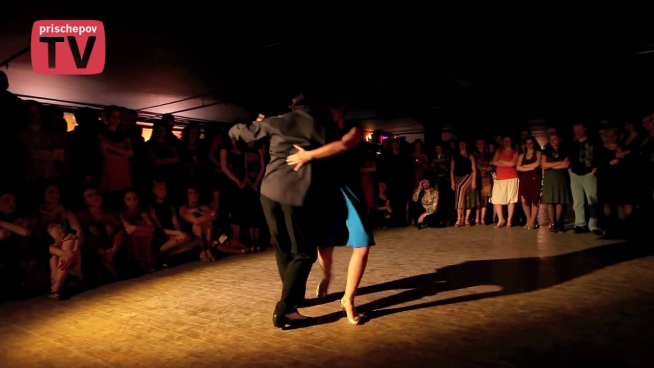 Oleg Okunev & Elena Sidorova, Russia, Moscow, Milonga Vieja "Planetango4", 19.02.2010