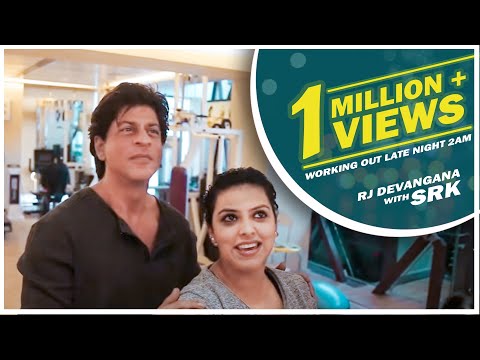 devangana  Workout session with SRK
