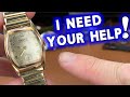 My First VINTAGE WATCH! | Gruen Veri-thin | I Need Your Help!