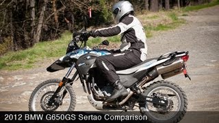 MotoUSA Comparison: 2012 BMW G650GS Sertao