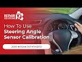 How To Use Steering Angle Sensor Calibration Function On SDS 2005 Nissan Pathfinder