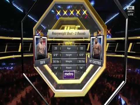 TAFA  VS. DE CASTRO FULLFIGHT