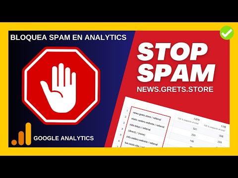 Cómo BLOQUEAR Tráfico SPAM en Analytics y en Cpanel | Tráfico Referido news. grets. store Tutorial