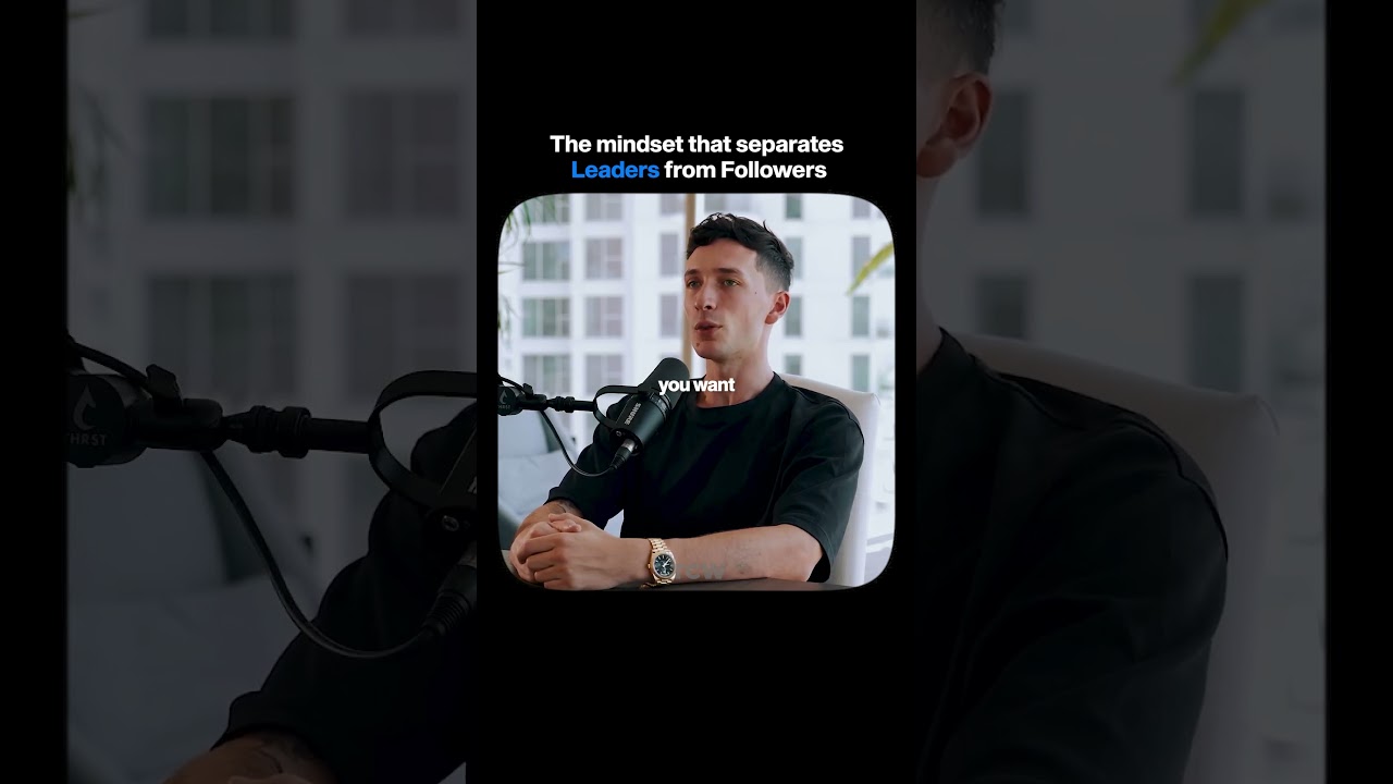 Be a Leader not a Follower by Luke Belmar #leadership