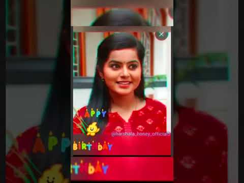 Serial Actress Harshala honey Birthday Video|Harshala Birthday special song|Likiakki
