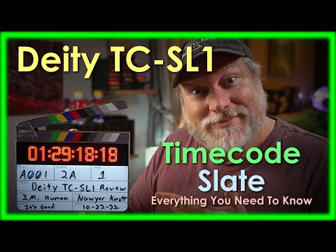 Say Goodbye to Post-Production Headaches with the Deity TC SL1 Timecode Smart Slate
