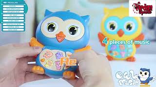 Vardem Işıklı ve Müzikli Baykuş Bebek Piyanosu