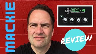 Video thumbnail for MACKIE HM4 HEADPHONE AMP UNBOXING AND REVIEW by Blackboard Rules
