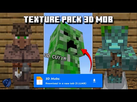 Insane 3D Mob Texture Pack for Minecraft 1.20+