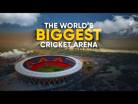 The Narendra Modi Stadium in Ahmedabad, India