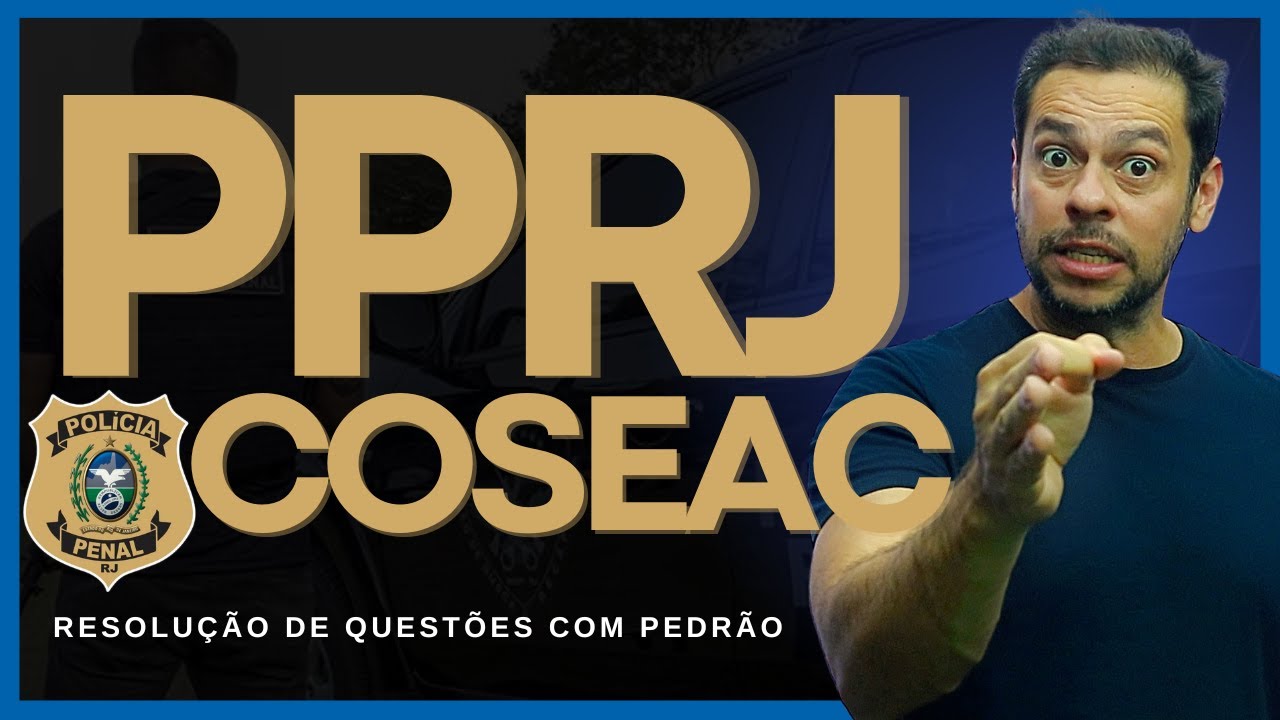🔴PPRJ | QUESTÕES COMENTADAS | Português COSEAC!