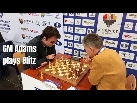 IM Roven Vogel - GM Michael Adams | European Blitz Championships