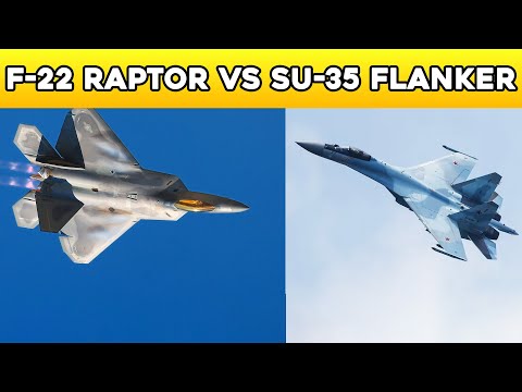 F-22 Raptor TAKES ON 4 Su-35s in Epic BVR Showdown!
