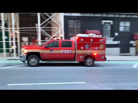 FDNY SAFETY BATTALION RESPONDING ON THE UPPER EAST SIDE