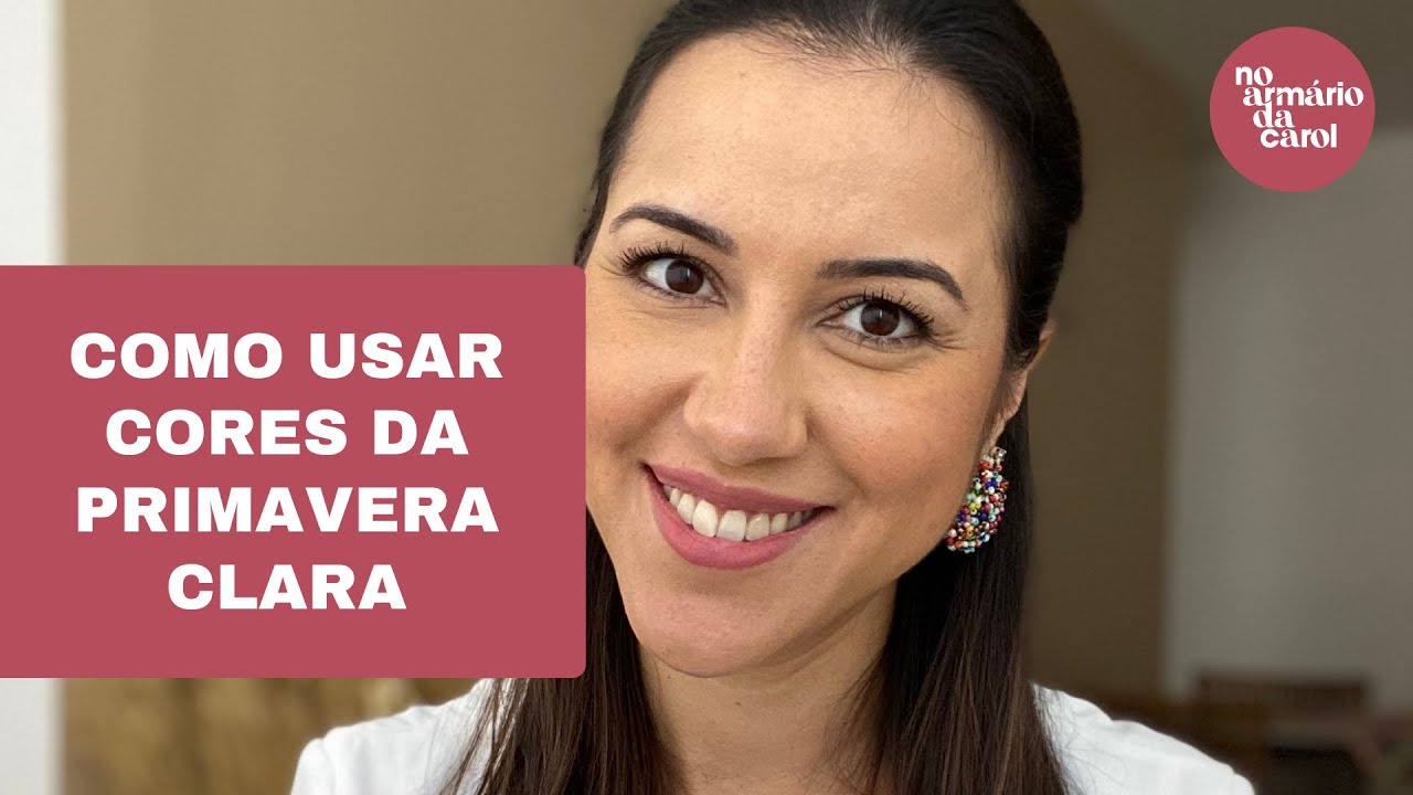 Como usar as cores da primavera clara