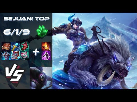 TOP Sejuani vs Jax - EU Challenger Patch 25.24
