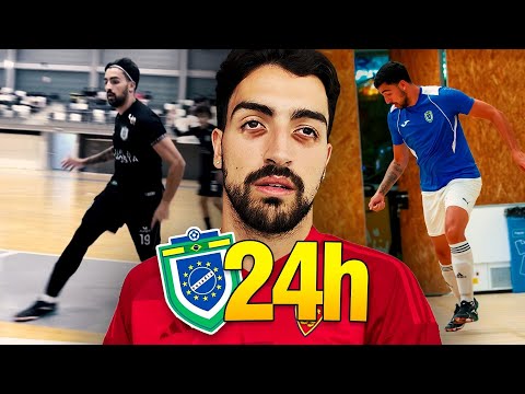 24 HOURS PLAYING FUTSAL WITH OUSADIA FC, CHAMPIONSHIP AT DAWN!