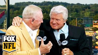 Jerry Jones announces Jimmy Johnson's induction into the Dallas Cowboys Ring of Honor | NFL on FOX