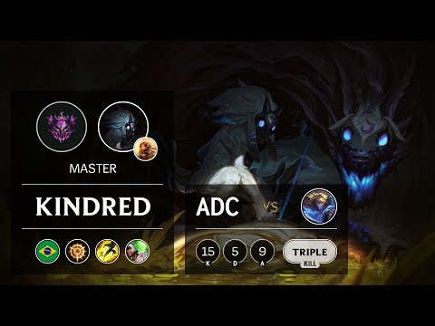 Kindred ADC vs Ezreal - BR Master Patch 9.21
