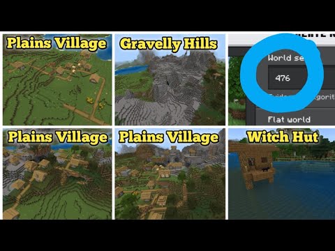 Minecraft 1.20 Seed 3 Huge Village And Witch Hut Near Spawn