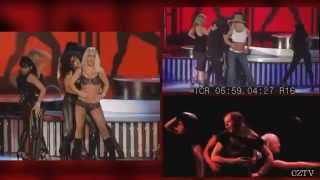 Britney Spears - Gimme More (VMA 2007) LIVE vs. Rehearsal [2015]
