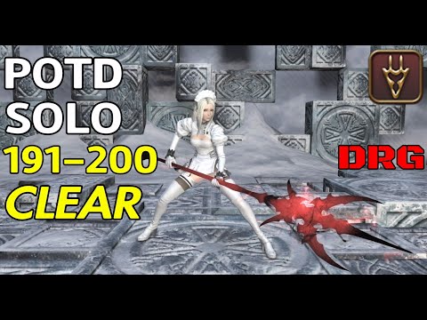 FFXIV Palace of the Dead Solo 191-200 CLEAR | Dragoon