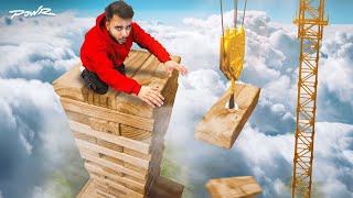 سوينا اكبر لعبة جينقا بالعالم في قصر باور ????!