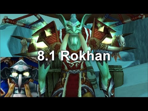 Frases de Rokhan en Battle for Azeroth 8.1 - Castellano