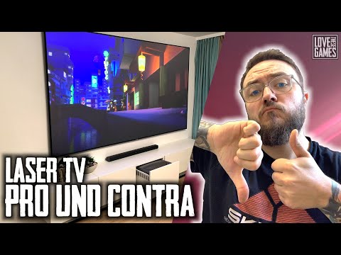 📽 MEIN HEIMKINO 📽 - Laser TV wirklich als TV-Ersatz ? - Ultrakurzdistanz  - alles erklärt deutsch