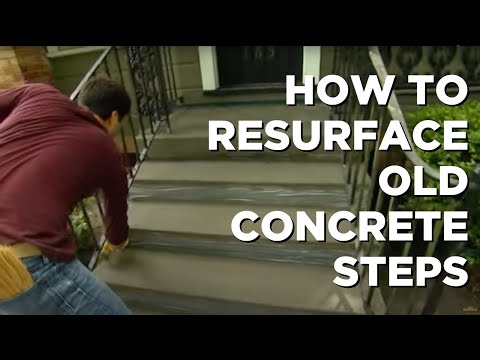 Resurfacing Concrete Steps - Today's Homeowner with Danny Lipford