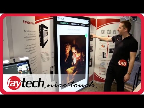 faytech CES Las Vegas 2016 - interaktive Touchlösungen