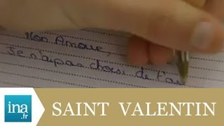 Les petites annonces de Libération pour la Saint Valentin - Archive INA