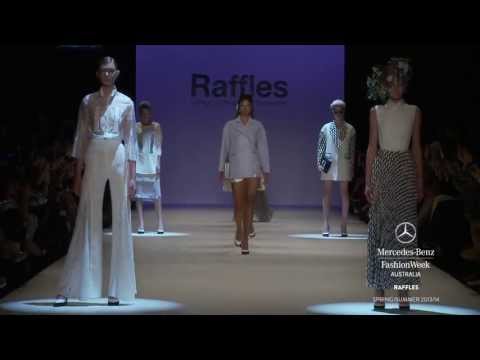 RAFFLES - GABRIEL LEE - MERCEDES-BENZ FASHION WEEK AUSTRALIA SPRING SUMMER 2013/2014 COLLECTIONS