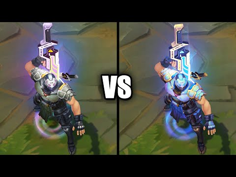 PsyOps Shen vs Paragon Chroma Skins Comparison (League of Legends)