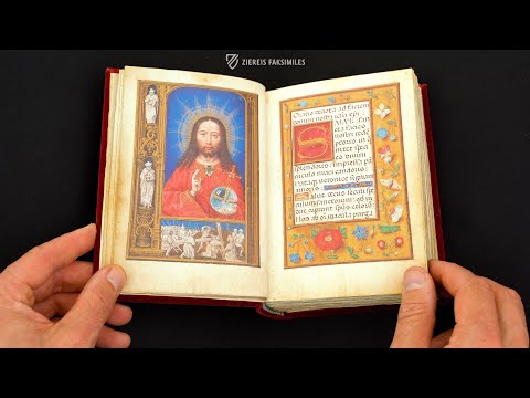 SIMON BENING'S FLOWERS BOOK OF HOURS - Browsing Facsimile Editions (4K / UHD)