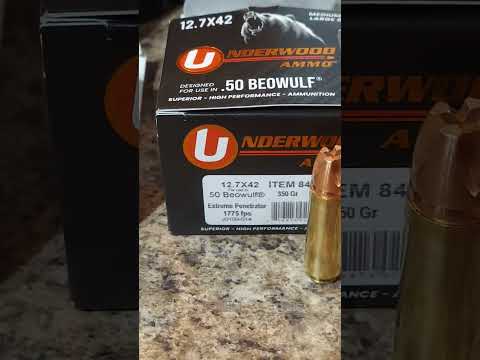 New Underwood Ammo Projectile