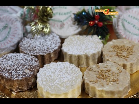 Surtido de mantecados caseros sin horno