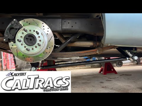 88-98 OBS truck Calvert Racing CalTracs traction bars.