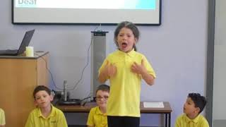 Longwill School made their own Deaf Awareness video for Deaf Awareness Week 2018.