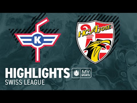 Kloten vs. Ajoie 5:2 - Highlights Swiss League l Playoff-Final, Spiel 1 (1:0)