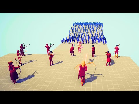 ALL ARCHERS IN TABS🏹 vs 50x EVERY UNIT - Tabs - Totally Accurate Battle Simulator