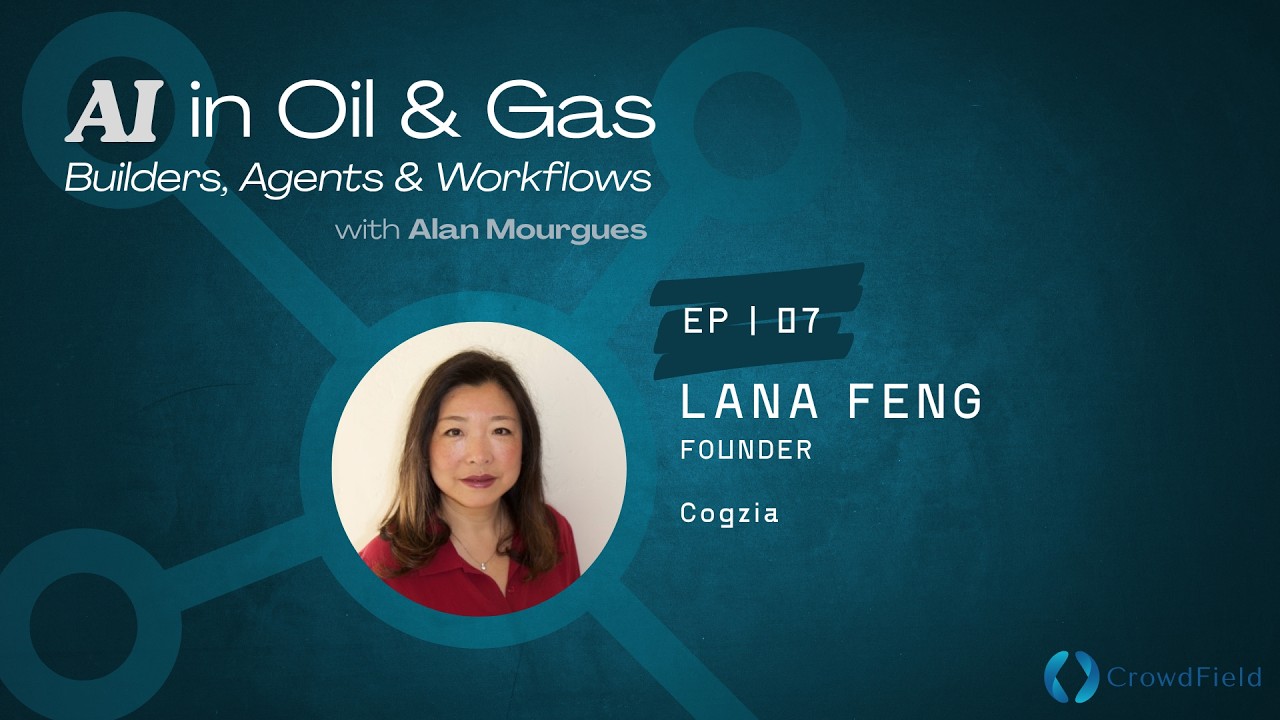 Cogzia: Building Agentic Apps on Enterprise Data (No Coding) | Lana Feng | CrowdField Podcast EP07