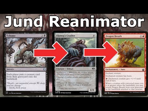 HASTY ELDRAZI ON TURN 2?!  Jund Reanimator (Graveyard combo- Pauper MTG)