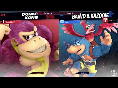 Lagspike 32 - Pool 3 - BR | Rain (Greninja) vs Freakfest (Donkey Kong)